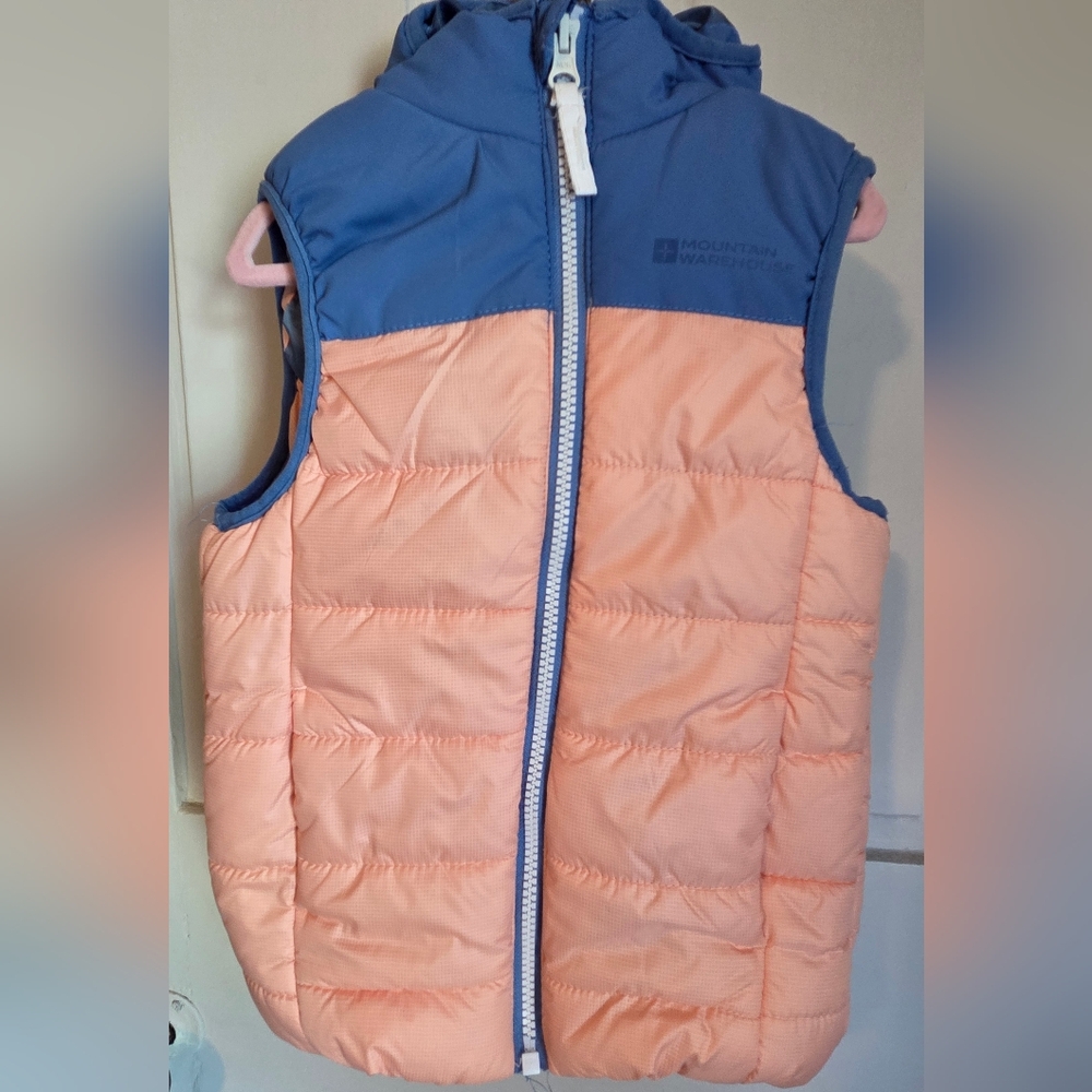 Kids Blue and Peach Vest